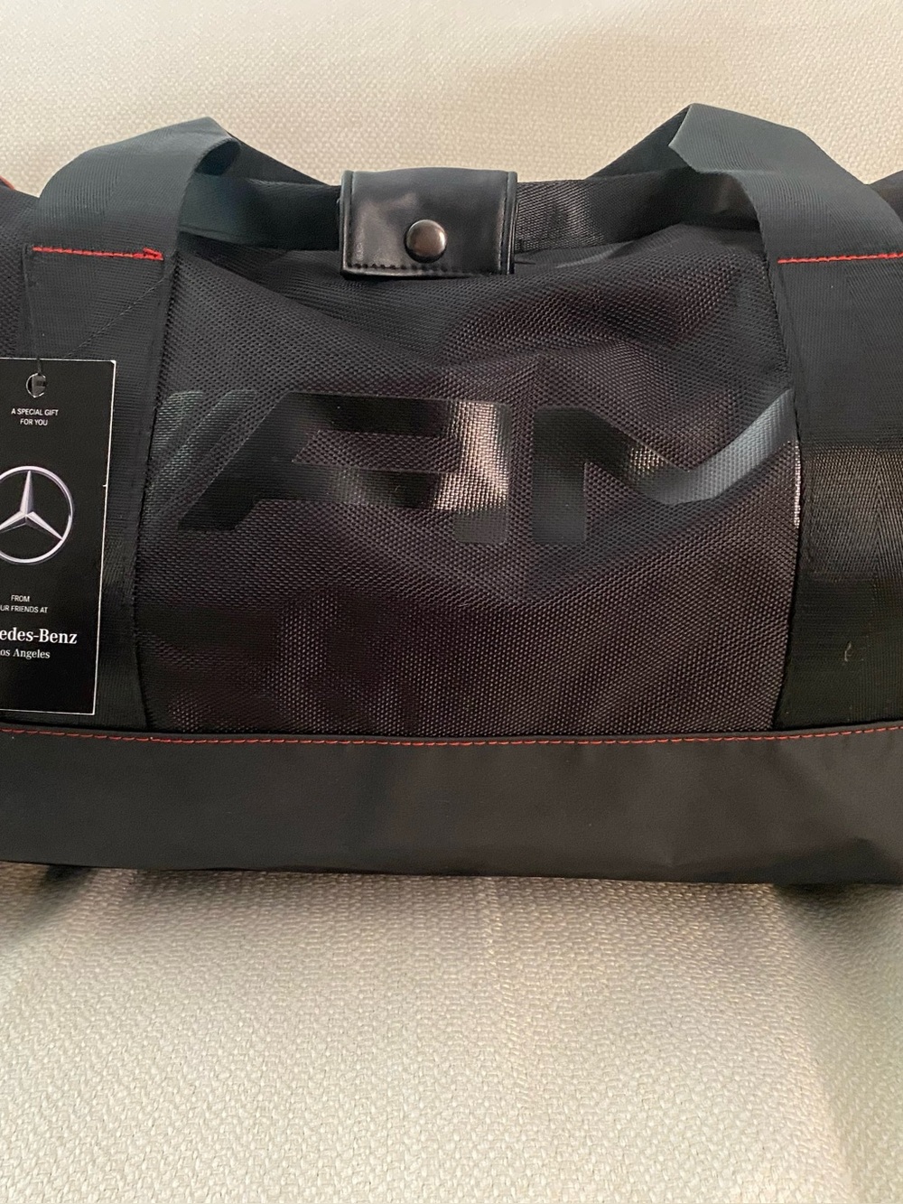 Mercedes-Benz AMG Black Duffel Bag